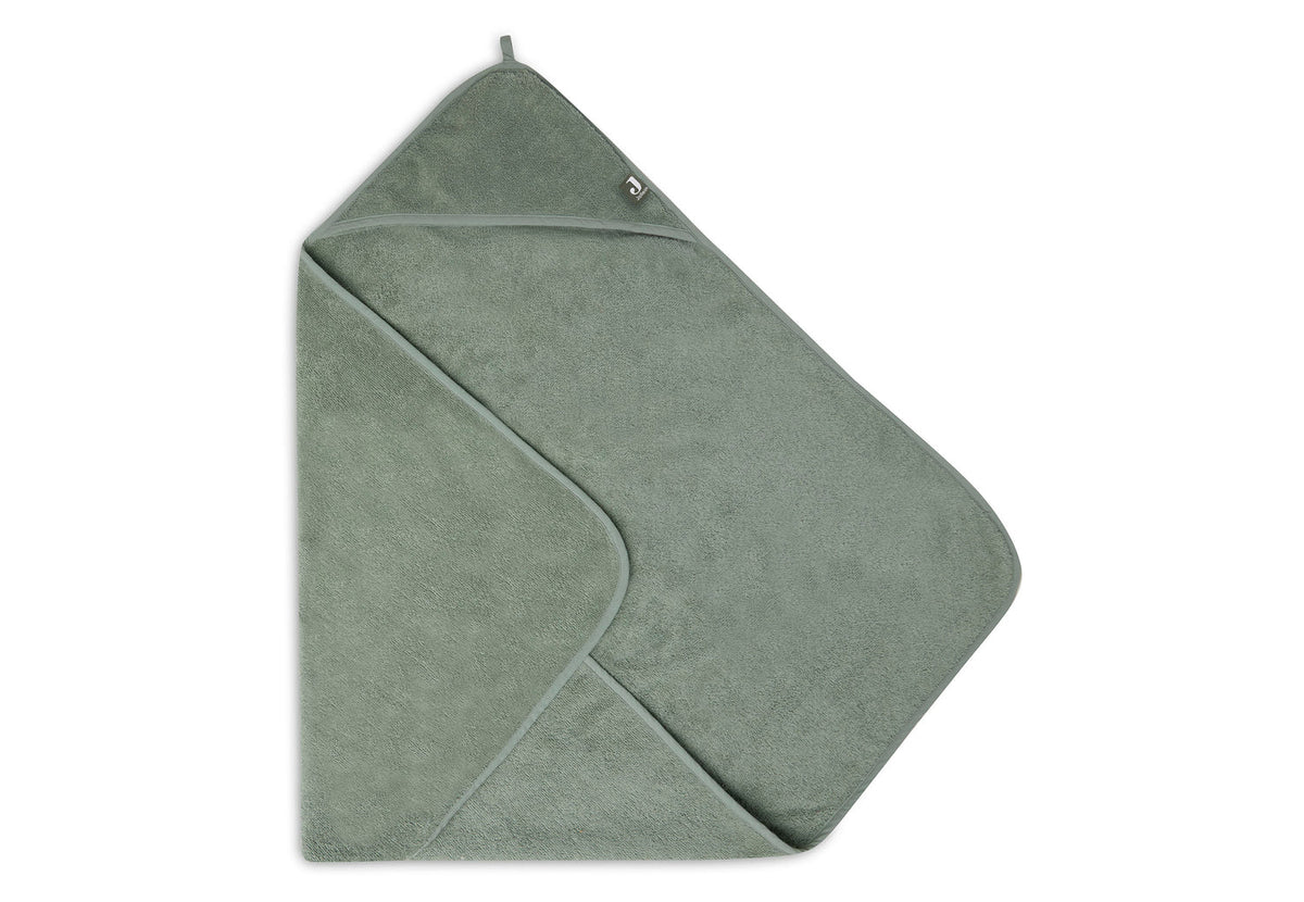 Jollein badcape 75x75 ash green